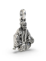 Shirdi Sai Baba Sterling Silver Pendant