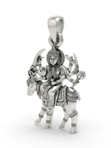 Meldi Folk Goddess Sterling Silver Pendant