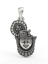 Shrinathji Face Sterling Silver Pendant