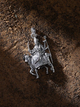 Mata Umiya Goddess Parvati Sterling Silver Pendant