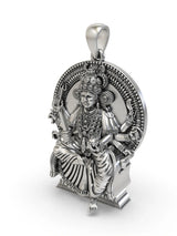 Chottanikkara Bhagavathi Devi Sterling Silver Pendant