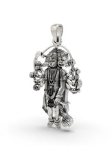 Panchamukhi Lord Hanuman Sterling Silver Pendant