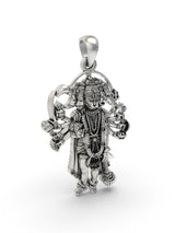 Panchamukhi Lord Hanuman Sterling Silver Pendant