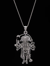 Panchamukhi Lord Hanuman Sterling Silver Pendant