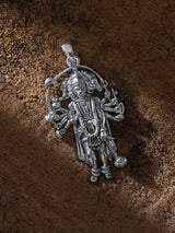 Panchamukhi Lord Hanuman Sterling Silver Pendant