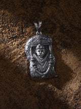 Bhurakhiya Hanuman Dada Sterling Silver Pendant