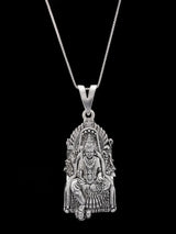 Samayapuram Mariamman Sterling Silver Pendant