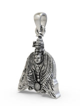 Tulja Bhavani Goddess Parvati Sterling Silver Pendant