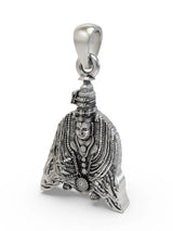Tulja Bhavani Goddess Parvati Sterling Silver Pendant