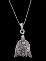 Tulja Bhavani Goddess Parvati Sterling Silver Pendant