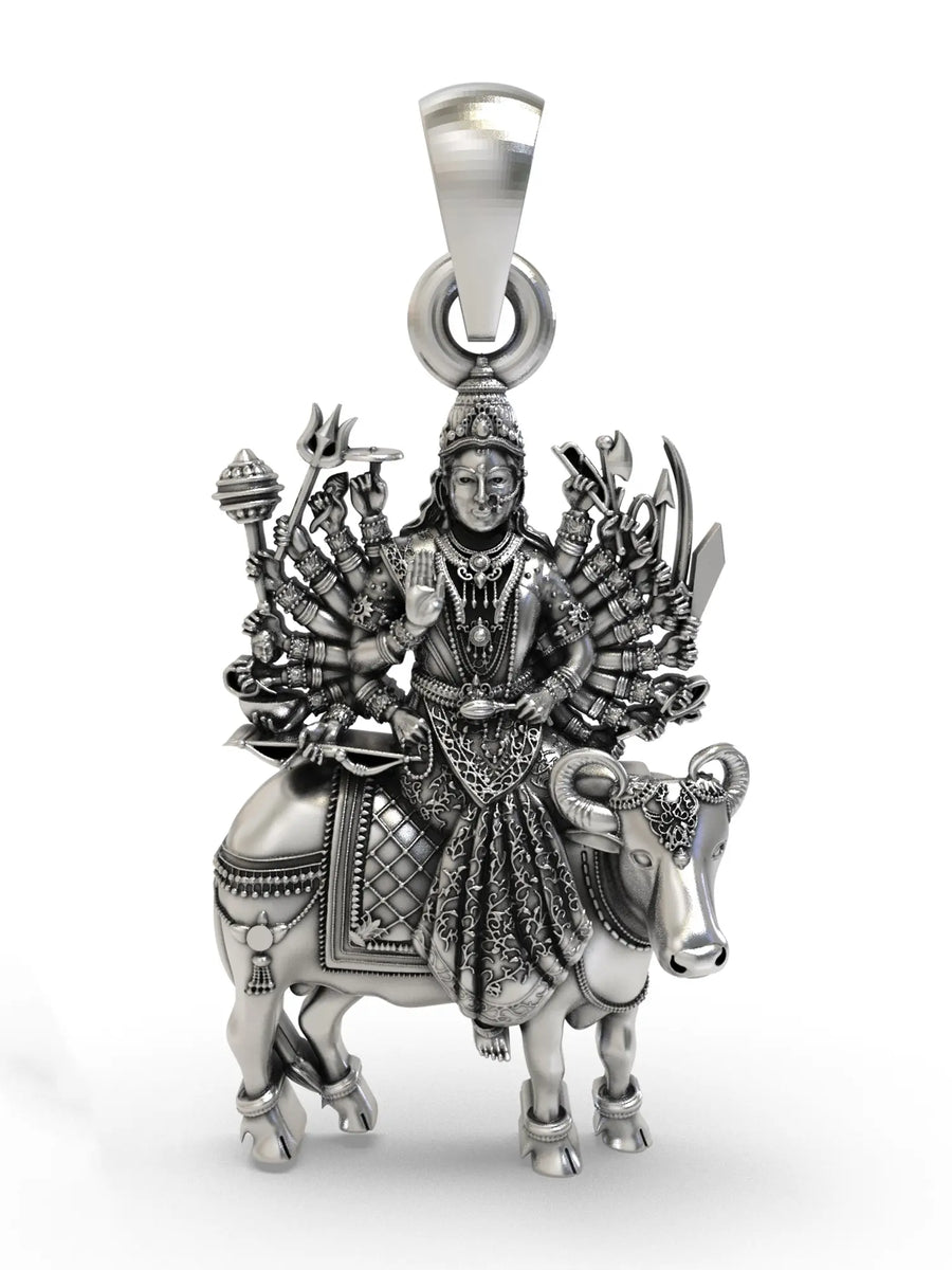 Goddess Vihat Sterling Silver Pendant