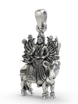 Goddess Vihat Sterling Silver Pendant