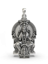 Goddess Mariamman Sterling Silver Pendant