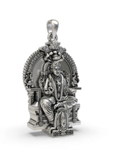 Goddess Mariamman Sterling Silver Pendant