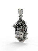 Khatu Shyam Baba Devotional Sterling Silver Pendant