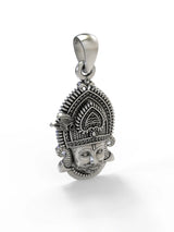 Khatu Shyam Baba Devotional Sterling Silver Pendant