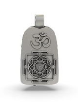 Goddess Kali Face Sterling Silver Pendant