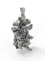 Lord Narasimha Avatar of Vishnu Sterling Silver Pendant
