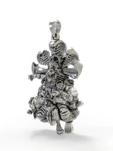 Lord Narasimha Avatar of Vishnu Sterling Silver Pendant