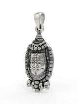 Mahakal Sterling Silver Pendant