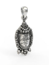 Mahakal Sterling Silver Pendant
