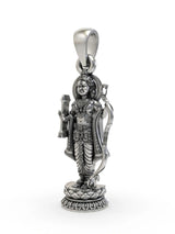 Ram Lalla Sterling Silver Devotional Pendant