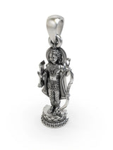Ram Lalla Sterling Silver Devotional Pendant