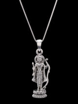 Ram Lalla Sterling Silver Devotional Pendant