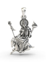 Jahu Maa Sterling Silver Goddess Pendant