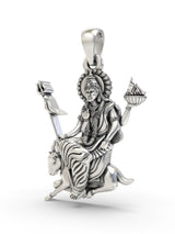 Jahu Maa Sterling Silver Goddess Pendant