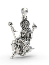 Jahu Maa Sterling Silver Goddess Pendant