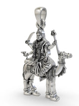 Momai Maa Goddess Sterling Silver Pendant