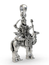 Momai Maa Goddess Sterling Silver Pendant