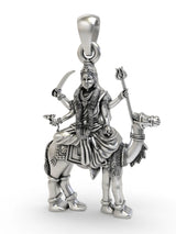 Momai Maa Goddess Sterling Silver Pendant