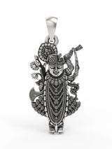Shrinathji Sterling Silver Pendant