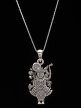 Shrinathji Sterling Silver Pendant