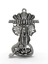 Vishvarupa of Lord Vishnu Sterling Silver Pendant