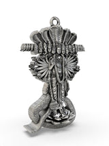 Vishvarupa of Lord Vishnu Sterling Silver Pendant