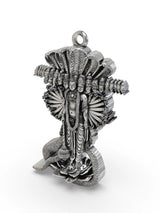 Vishvarupa of Lord Vishnu Sterling Silver Pendant