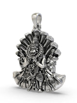 Lord Narasimha Fourth Avatar of Vishnu Silver Pendant
