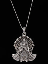 Lord Narasimha Fourth Avatar of Vishnu Silver Pendant