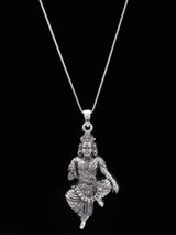 Lord Sastha Sterling Silver Pendant