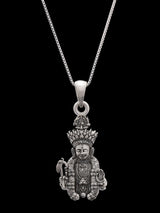 Hari Krishna Maharaj Sterling Silver Pendant