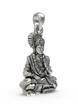 Swaminarayan Deity Sterling Silver Pendant