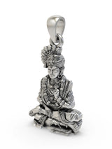 Swaminarayan Deity Sterling Silver Pendant