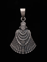 Khatu Shyam Baba Vintage Polish Sterling Silver Pendant