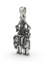 Lord Brihaspati Guru of the Devas Sterling Silver Pendant