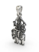 Lord Brihaspati Guru of the Devas Sterling Silver Pendant