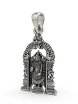 Tirupati Balaji Kirtimukha Arch Sterling Silver Pendant