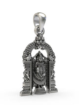 Tirupati Balaji Kirtimukha Arch Sterling Silver Pendant